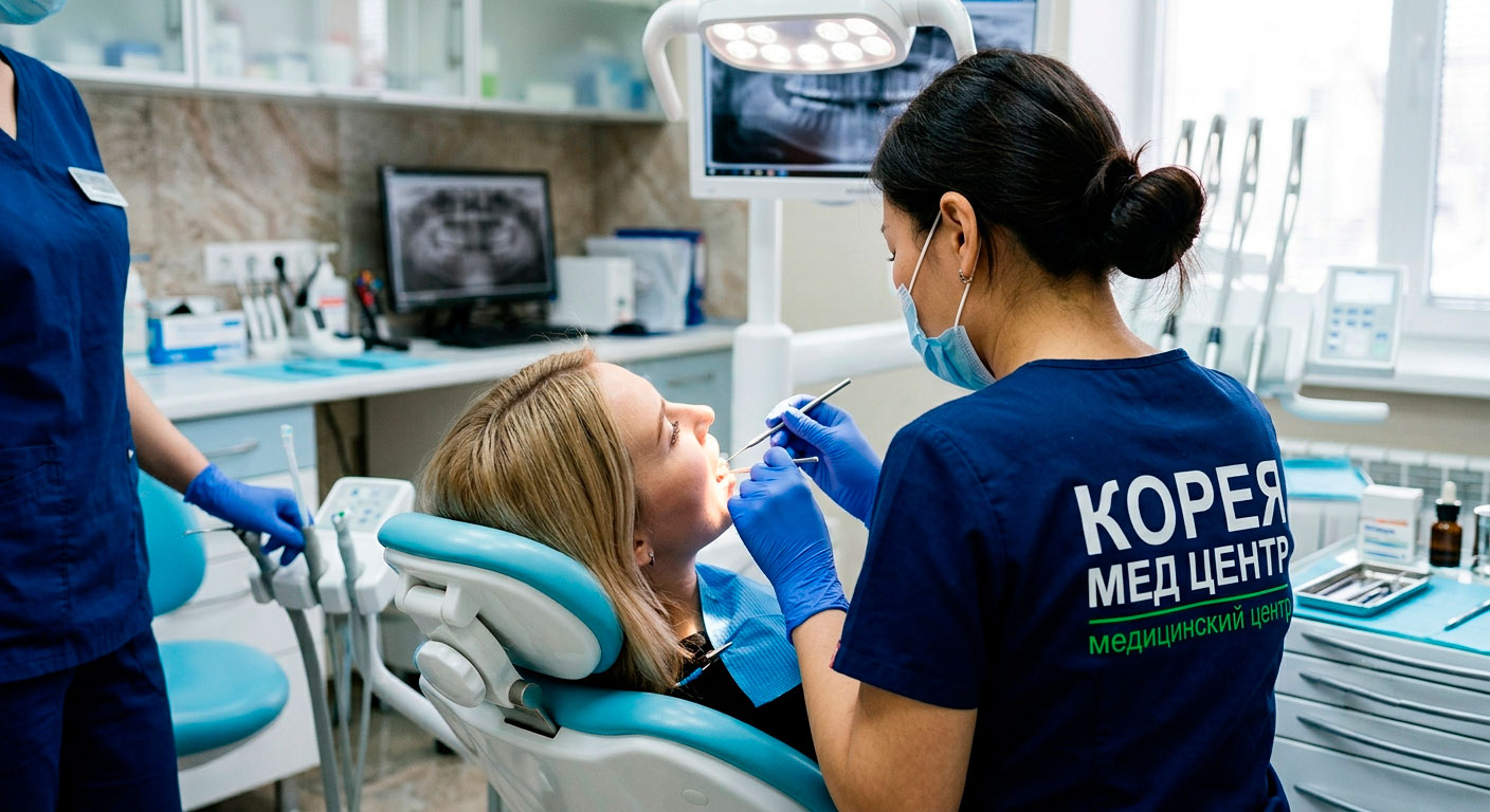 Приём в клинике Korea Med Center
